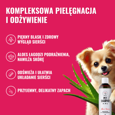 PET Shampoo Aloe Vera / Szampon Aloesowy