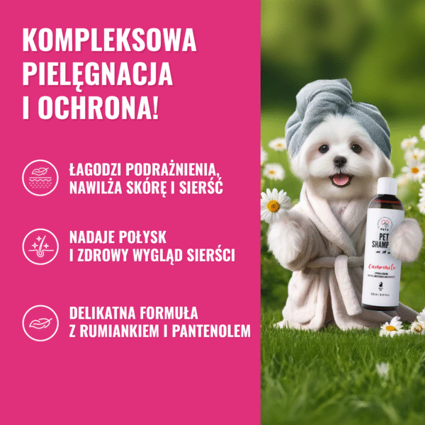 PET Shampoo Camomile / Szampon Rumiankowy