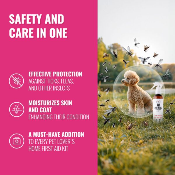PET ANTI INSECT – effective protection against ticks, fleas, and other insects