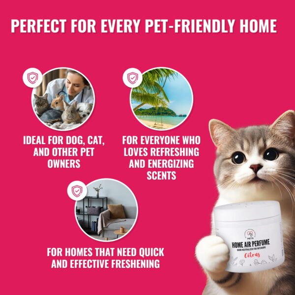 Home Air Perfume Citrus/Odor Neutralizer for Interiors with a Citrus Scent